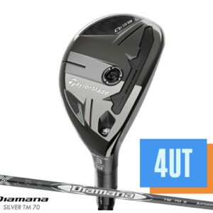 TaylorMade メンズ 4番ユーティリティ 22度 Qi35 ディアマナ70 Sフレックス